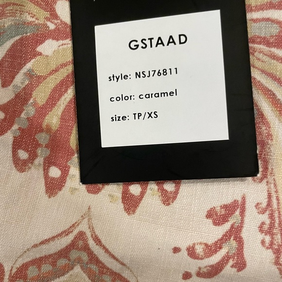 Series by Nicole Benisti NWT sz XS ( worn once -real fox fur)  -Caramel/🥂 color - Picture 13 of 17